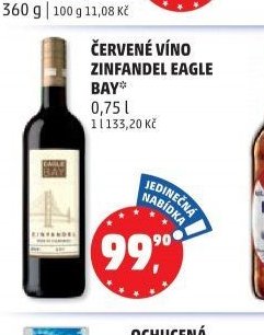 ČERVENÉ VÍNO ZINFANDEL EAGLE BAY*