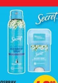 Deospray, Deostick Secret