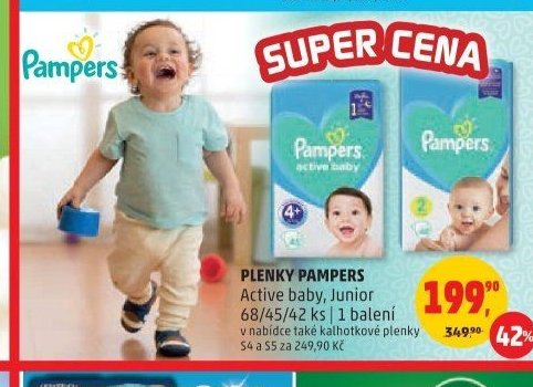 Plenky Pampers
