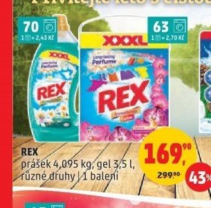Rex prášek/gel