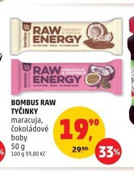 Bombus Raw tyčinky
