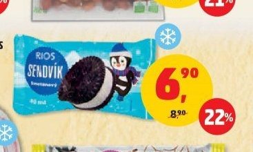 Zmrzlina sendvík Rios