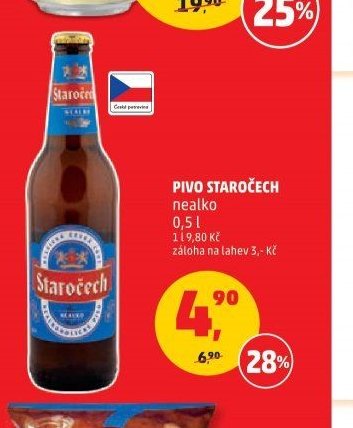 PIVO STAROČECH nealko 0,5 l