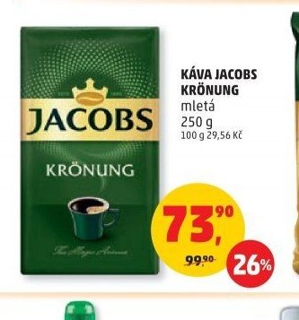 KÁVA JACOBS KRÖNUNG mletá