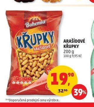 ARAŠÍDOVÉ KŘUPKY