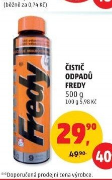 ČISTIČ ODPADŮ FREDY