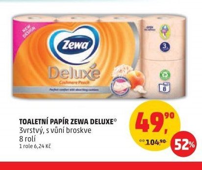 TOALETNÍ PAPÍR ZEWA DELUXE