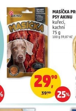 Masíčka pro psy Akinu