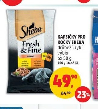 Kapsičky pro kočky Sheba