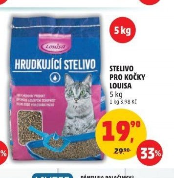 Stelivo pro kočky Louisa
