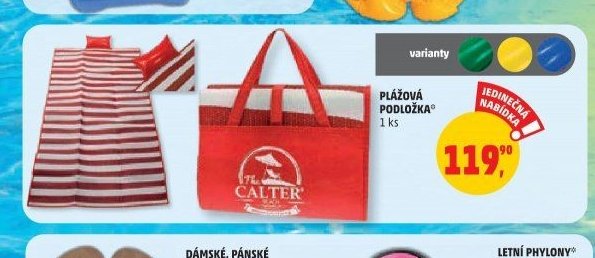PLÁŽOVÁ PODLOŽKA