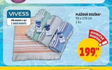 PLÁŽOVÁ OSUŠKA