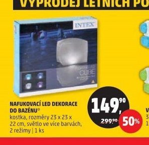NAFUKOVACÍ LED DEKORACE DO BAZÉNU