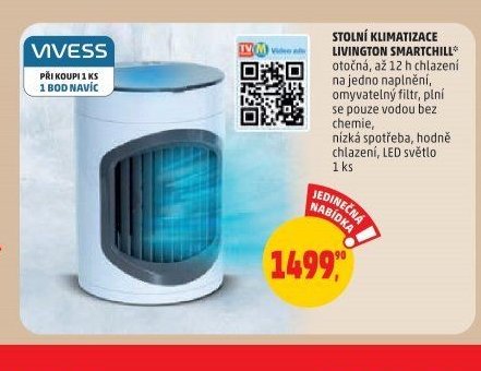 STOLNÍ KLIMATIZACE LIVINGTION SMARTCHILL