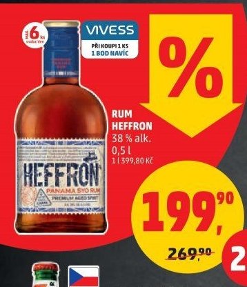 Rum Heffron 0,5 l