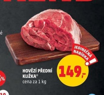 Hovězí přední kližka