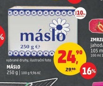 Máslo 250 g