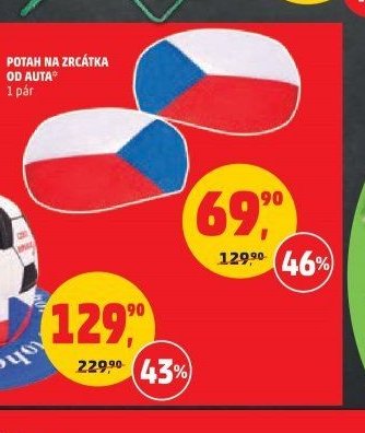 Potah na zrcátka od auta