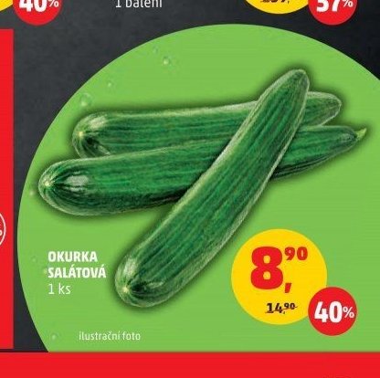 Okurka salátová 1 ks