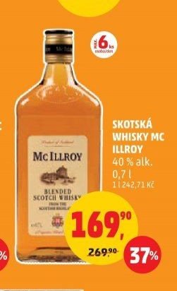 SKOTSKÁ WHISKY MC ILLROY