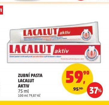 Zubní pasta Lacalut Aktiv