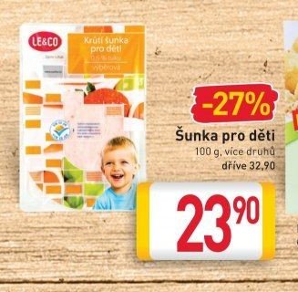 Šunka pro děti