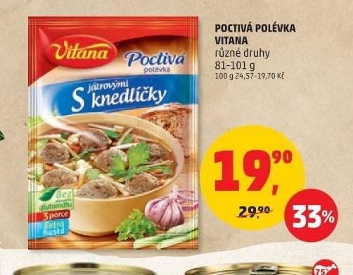 VITANA POCTIVÁ POLÉVKA