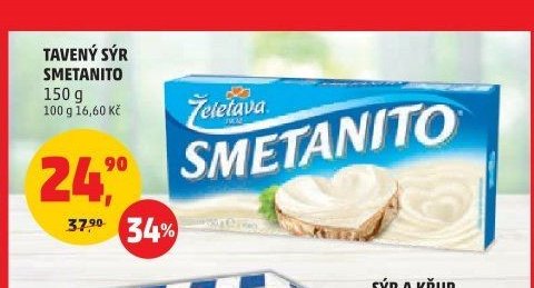 Tavený sýr Smetanito
