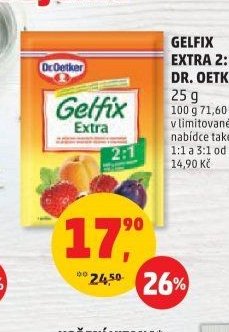 GELFIX EXTRA 2:1 DR. OETKER