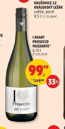 I HEART PROSECCO FRIZZANTE 0,75 l