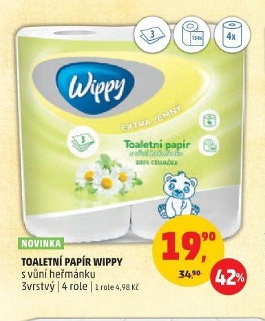 Toaletní papír Wippy
