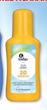Today Sun spray 20