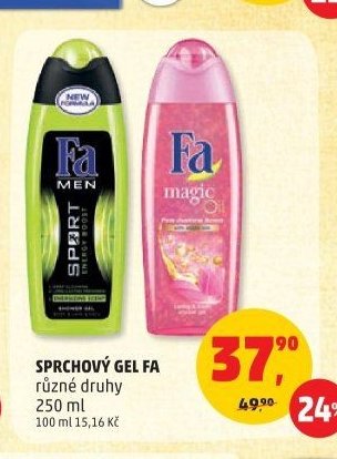 Sprchový gel Fa