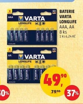 Baterie Varta Longlife