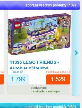 41395 LEGO FRIENDS - Autobus přátelství