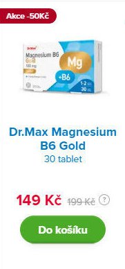 Dr.Max Magnesium B6 Gold 30 tablet