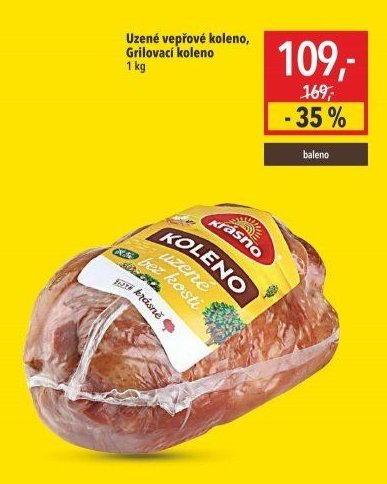 Uzené vepřové koleno, Grilovací koleno
