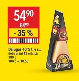 Džiugas 40% t. v s.