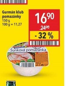Gurmán klub pomazánky