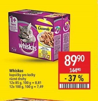 Whiskas kapsičky pro kočky