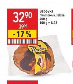 Bábovka mramorová, selská