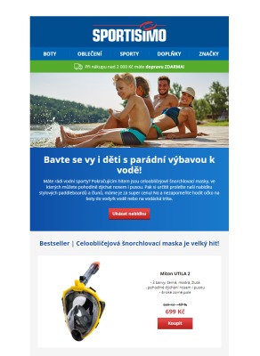 akční leták Sportisimo 22.6.2021-27.6.2021
