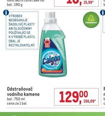 Odstraňovač vodního kamene