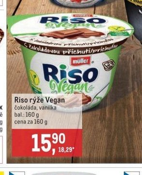 Riso rýže Vegan