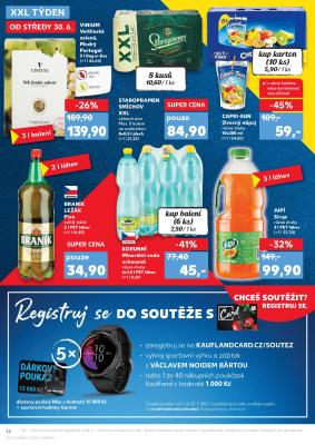 akční leták Kaufland 30.6.2021-6.7.2021
