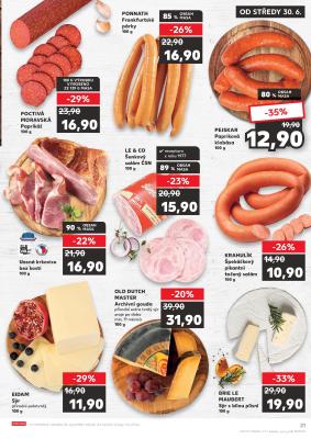akční leták Kaufland 30.6.2021-6.7.2021