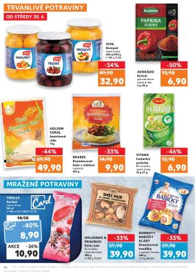 akční leták Kaufland 30.6.2021-6.7.2021