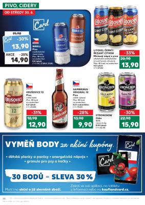 akční leták Kaufland 30.6.2021-6.7.2021