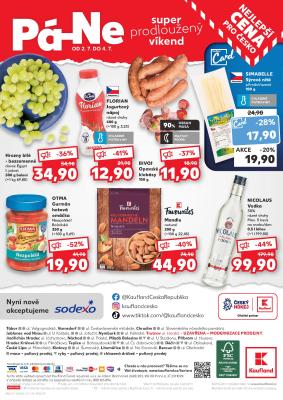 akční leták Kaufland 30.6.2021-6.7.2021