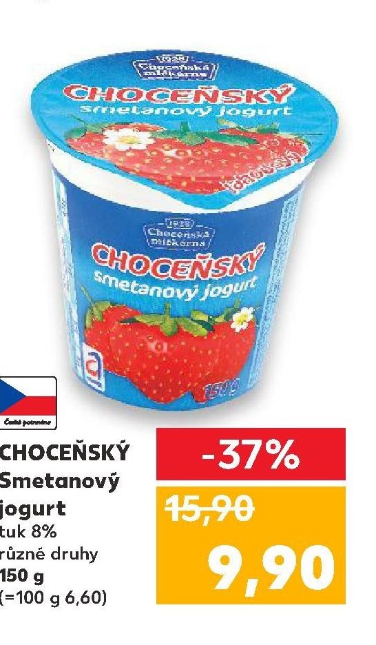 Choceňský smetanový jogurt 150 g